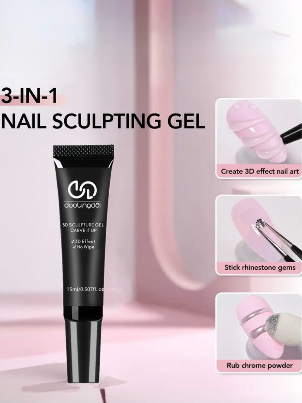 Nail Art 3D Sculpture Gel (15ml)